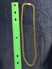 14K Gold Women’s / Men’s Cuban Curb Chain Link 26” Inches, 8 G
