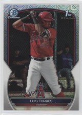 2023 Bowman Chrome Prospects Mega Box Mojo Refractor Luis Torres #BCP-155 12g7