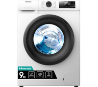 Hisense WFQP9014EVM 9 kg 1400 Spin Washing Machine, White