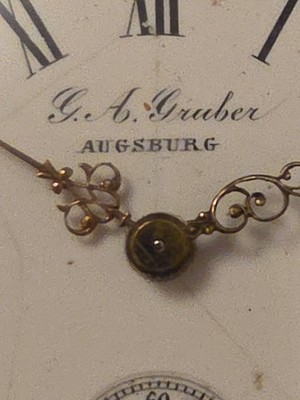 ''GT'' Revue Thommen Silber Herren Taschenuhr aus AUGSBURG um 1900