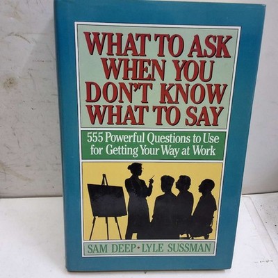 What to Ask When You Don't Know What to Say