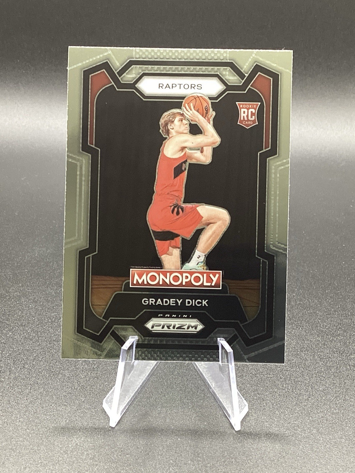 2023-24 Panini Prizm Monopoly GRADEY DICK Rookie RC Toronto Raptors #84