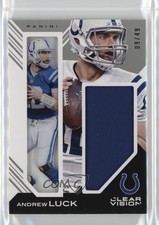 2015 Panini Clear Vision Framed Fabrics 9/49 Andrew Luck #AL 0hr