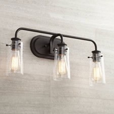Kichler Braelyn 24" Wide Olde Bronze 3-Light Bath Light