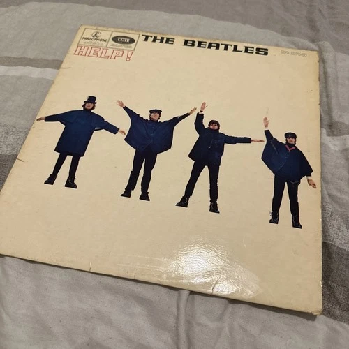 The Beatles Help! 12" LP (1965) Vinyl Record Parlophone PMC 1255