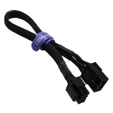 COMeap 8 Pin CPU Power Adapter, PCIe 8 Female to 8 pin 4 4 Black