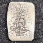 Silver Mutiny Metals Pirate Ship 1 oz 0.999 Poured Art Bar