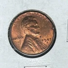 1947-S LINCOLN WHEAT CENT ~RED BROWN /  CH BU  ~ NICE COIN ~