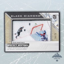 2024-25 Black Diamond ALEC MARTINEZ Hockey History Patches /25 #HHP-AM