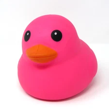 Sunny Days Jumbo Squeezy Duck – Pink Squishy Toy, Stress Relief Sensory Fun