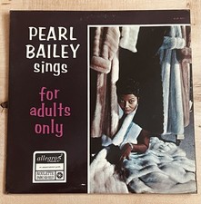 Pearl Bailey LP: ‘Sings For Adults Only’ [Allegro: ALLR 803]
