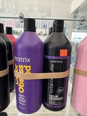 Matrix Total Results Color Obsessed Antioxidant Shampoo & Conditioner 33.8  DUO 
