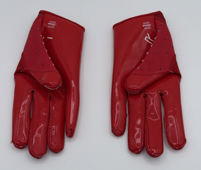 Nike Vapor Jet 8.0 Football Gloves [Red/Red/White] - Small | eBay