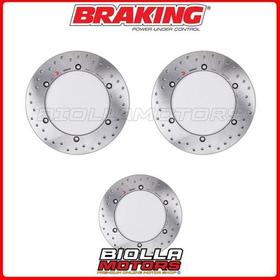 SATZ BREMSSCHEIBEN BRAKING HONDA GL GOLD WING 1100 1982 - 1983 VORNE + HINTEN