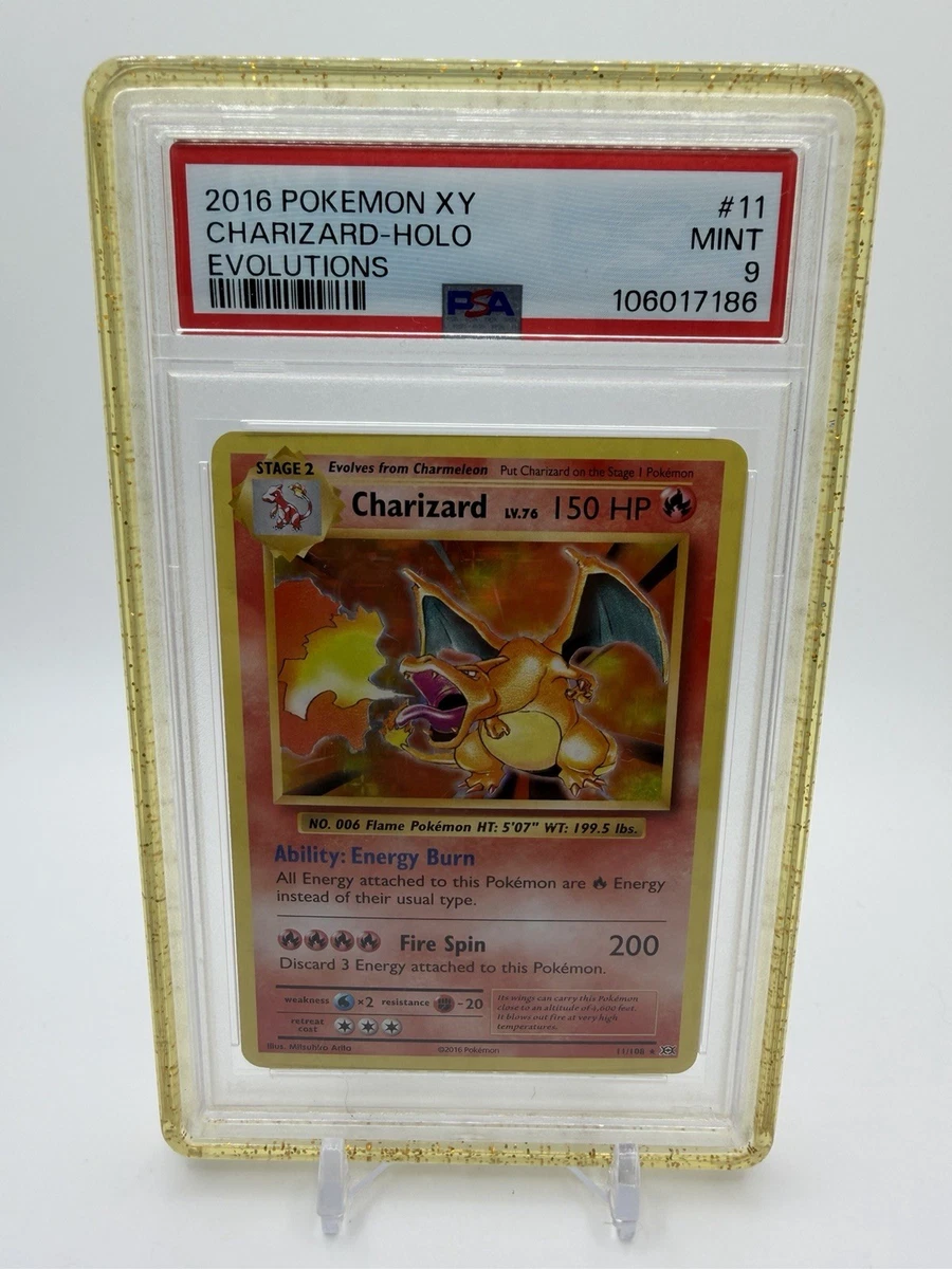 25+ Pokémon TCG Evolutions Grade 9 Individual Collectible Card