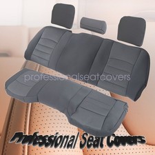 For 2013-2018 Dodge Ram 1500 2500 Second Row Rear Cloth Seat Cover Bench Gray For 2013-2018 Dodge Ram 1500 2500 Second Row Rear Cloth Seat Cover Bench Gray