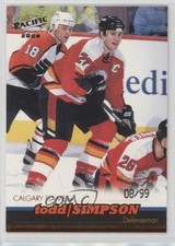 1999-00 Pacific Copper 8/99 Todd Simpson #61 0m0