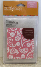 Cuttlebug Embossing Folders A22, 5x7 Perfectly Paisley 371619