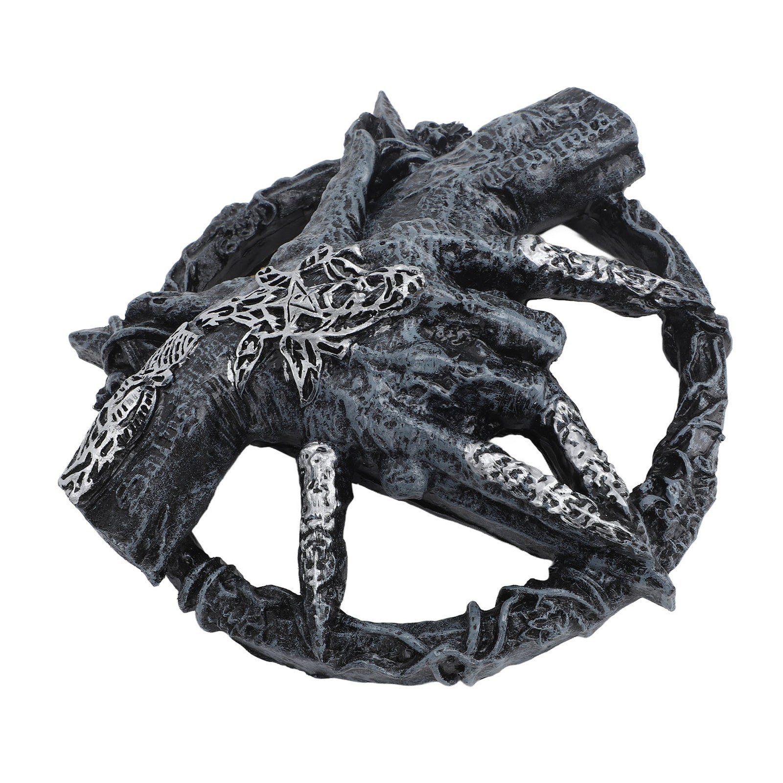 Resin Devil Hand Sculpture Horrible Exquisite Vivid Fine Polished Devil Hands