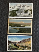 Washington POSTCARD LOT Old Post Card Views USA Roadside America MIX
