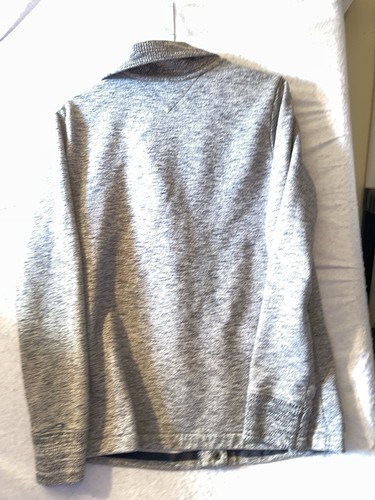 Tommy Hilfiger Sweatshirt Jacke Gr. Medium Snap Baseball weiß blau YGW-SHW - Bild 16 von 16