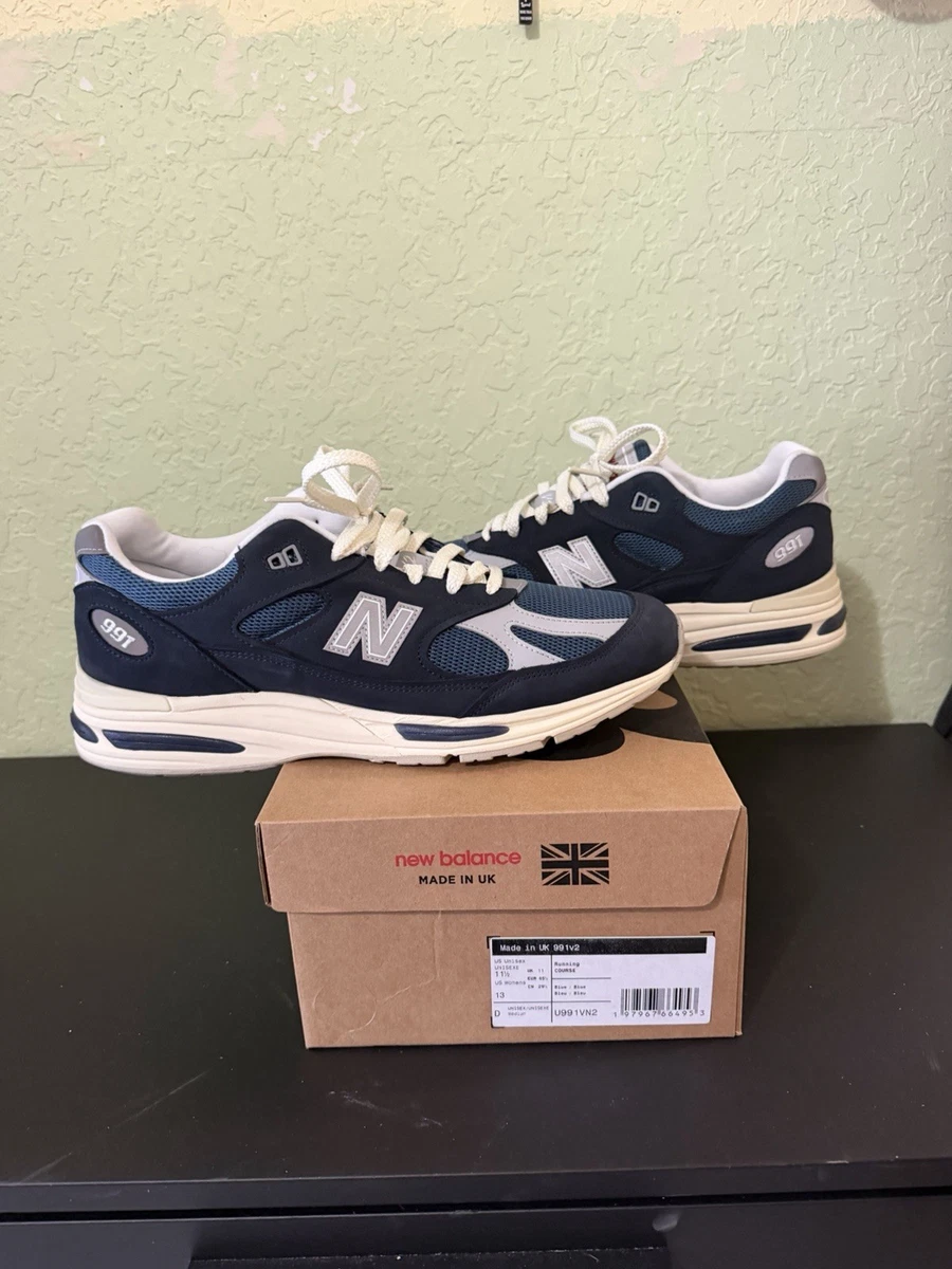 ニューバランス991V2ビンテージスポーツネイビー26.5センチ New Balance 991v2 Made in England Vintage Sport Pack - Navy for