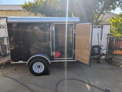 #ad Sewer hydrojetter 27hp 10gpm 3k psi pressure washer low hours 5x8 trailer. $13333.00