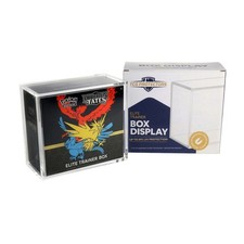 Premium Pok mon ETB Acrylic Display Case - 99 UV Protected Magnetic Lid 8mm
