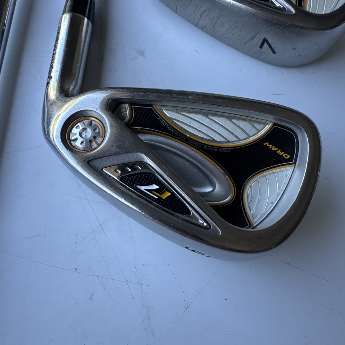 Taylormade R7 Draw 7 Iron Set 5-9/PW Flex S Steel Shaft Right Hand