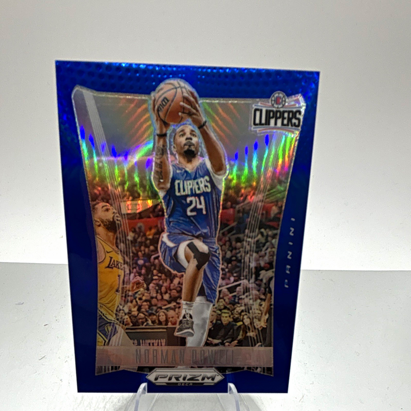 Panini 2023-24 Prizm Deca Norman Powell Clippers #199 Serial Numbered /149 Match