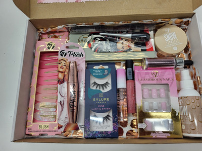 Kosmetik Make Up Korb Verwöhnen für Mädchen Damen Teenager Mama verpackt W7