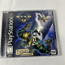 Wild 9 PS1 CIB W/ Manual - PlayStation