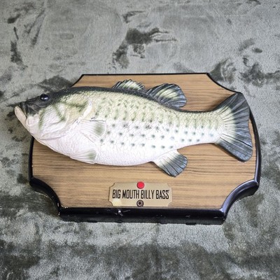 Vintage 1999 Big Mouth Billy Bass Singing Fish by Gemmy Industries