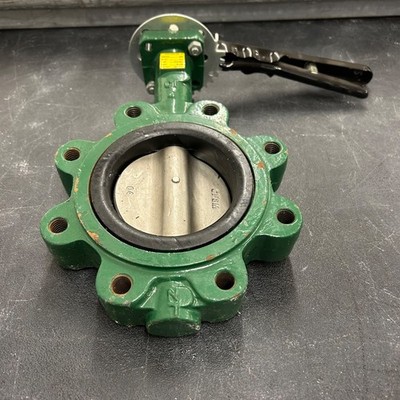 Center Line 200 4'' Lug 316 SS Stainless Manual Lever Butterfly Valve