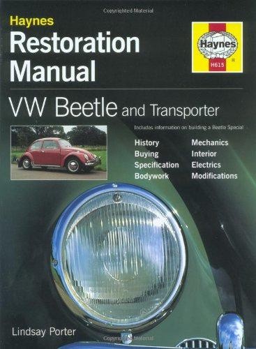 VW Beetle and Transporter Restoration Manual (Haynes... - Porter, Lindsay