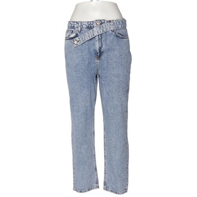 Trendyol, Jeans, Größe: 40, Blau, Baumwolle, Einfarbig, Denim, Damen #FxV