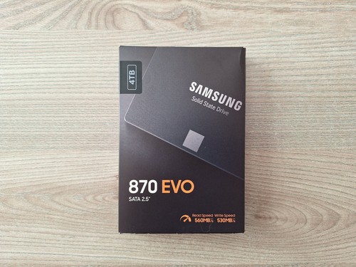 Samsung SSD 870 EVO 4TB / SATA III / 2,5" / V-NAND / MZ-77E4T0B/EU / 🔥TOP🔥