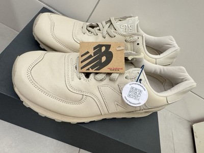 New Balance 576 Herren Sneaker Low Top Leder beige EU 44 US 11 AA neu