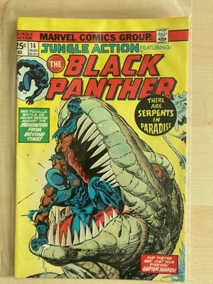 JUNGLE ACTION, Black Panther, #14, Z 1-, Marvel US,  1975