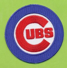 2-1/2" Circular Embroidered Patch - Chicago Cubs  (1979-Present)