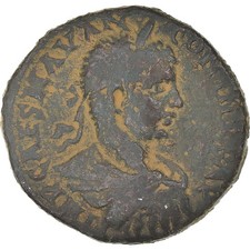 #1067836 M&uuml;nze, Phoenicia, Elagabalus, &AElig;, 218-222, Tyre, S+, Bronze, RPC:VI On