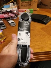 8 ft braided extension cord