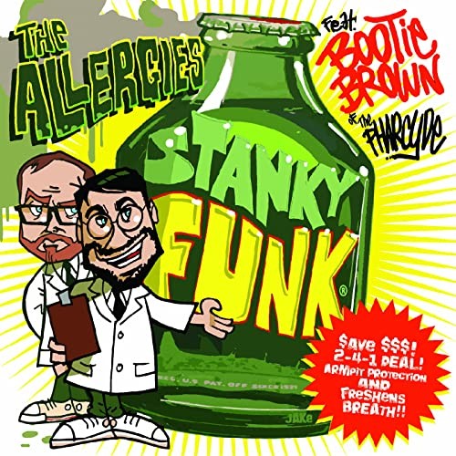 Allergie Stanky Funk 7 Inch Vinyl JAL394V NUOVO