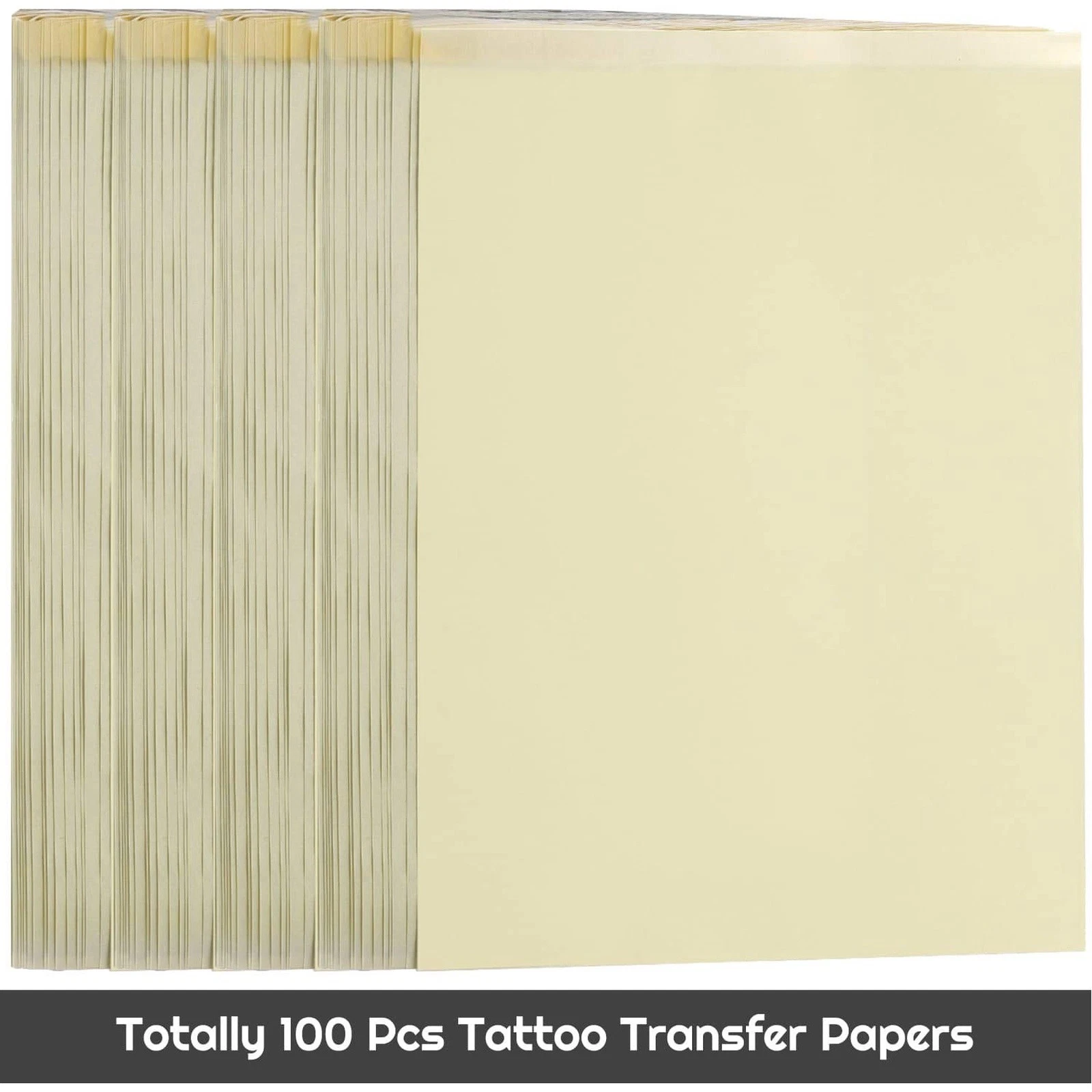 Cridoz Blue Tattoo Transfer Paper 100 Sheets image 2