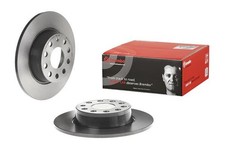 2x Bremsscheibe PRIME LINE - UV Coated BREMBO 08.B413.11 für AUDI A3 SEAT VW A1