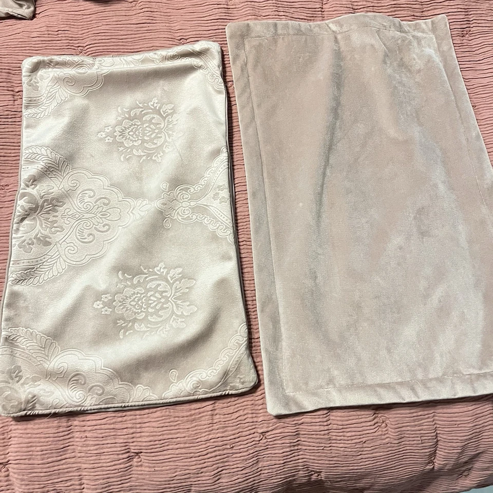 Threshold Twin XL Comforter Set Pink Rose Crinkle Gauze Dorm - Image 4 of 4