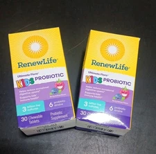 Renew Life Kids Probiotic Gummies, Supports Digestive & Immune Health, Prebiotic