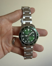 Certina DS Action Diver 38mm Green Dial Automatic 300m Steel Box Papers