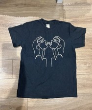 Missy Empire Abstract Outline Faces T-Shirt | LGBT Pride | UK 10