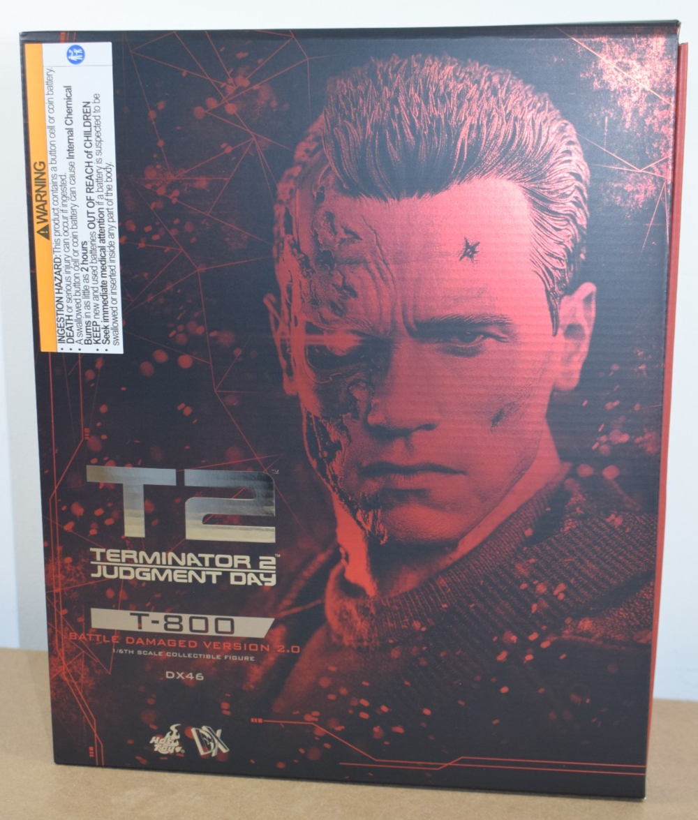 Hot Toys TERMINATOR 2 JUDGEMENT DAY T-800 1:6 Action Figure DX46 BN + Shipper